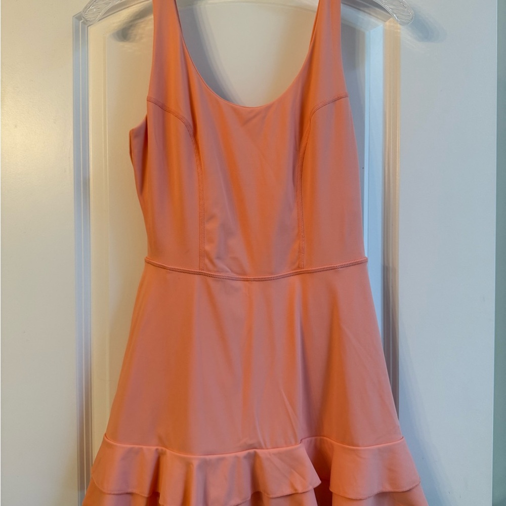 JoyLab Coral Peach Sleeveless Dress